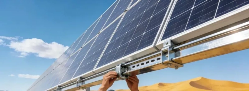 Roll formed steel sections for solar mounting systems and renewable energy equipment