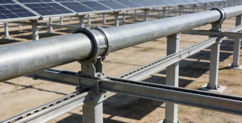 Special shaped steel sections for solar mounting structures