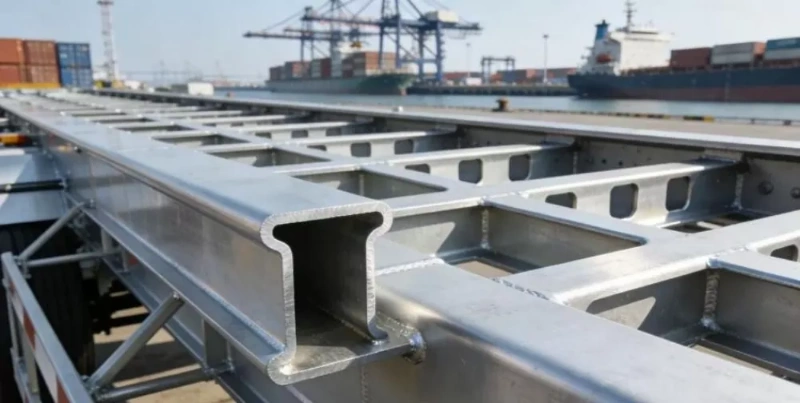 Customized steel sections for storage and transportation structures