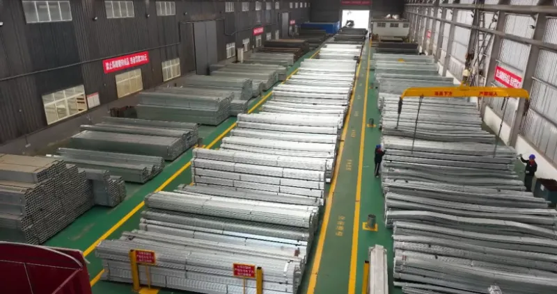 Shunchen steel pipe manufacturing workshop and production line